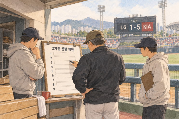 <b>염경엽</b> 라인업 <b>변화</b>, 홍창기 교체일까 <b>타순</b> 조정일까