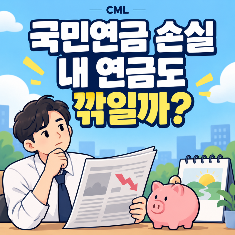 국민연금 ‘182조 손실’ 뉴스, 내가 받을 연금도 깎이는 걸까?