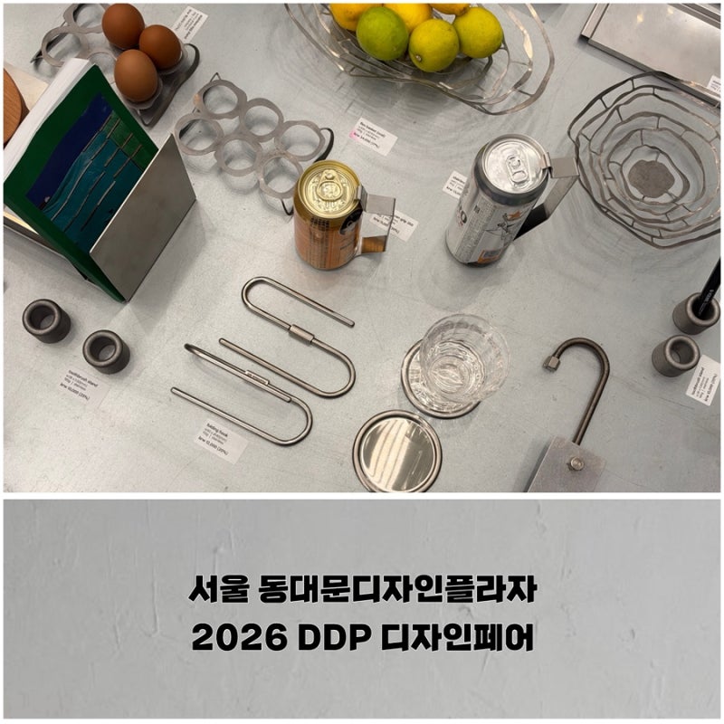 서울 동대문디자인플라자, 2026 DDP 디자인페어 부스 관람 및 방문 후기