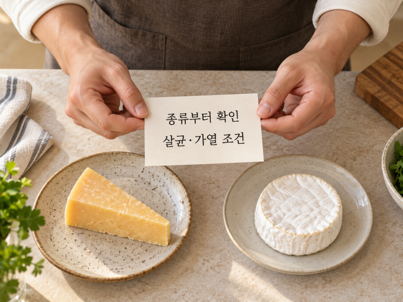 임신 중 치즈, 살균 표시만 보고 고르면 안 되는 종류도 있어요
