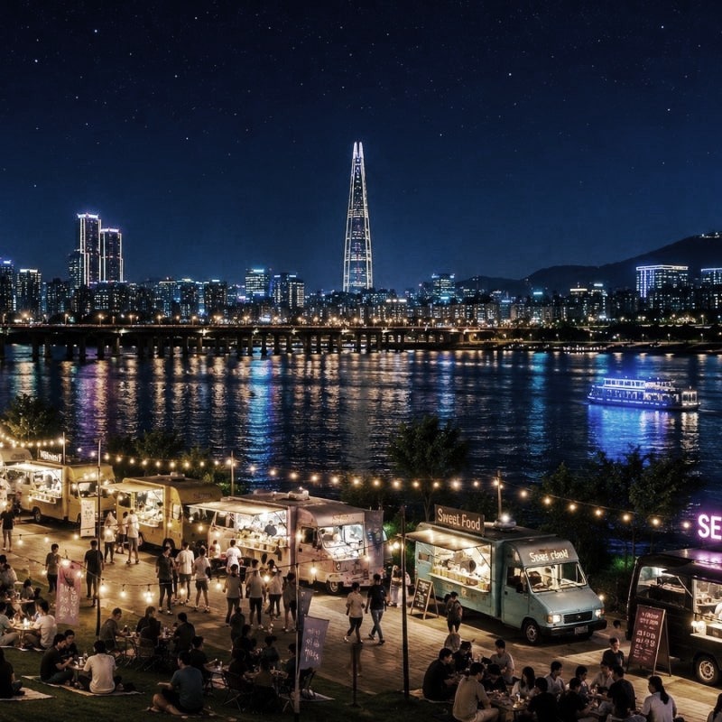 2026 서울 야시장 총정리 가을밤 여기어때 야식 축제 4곳