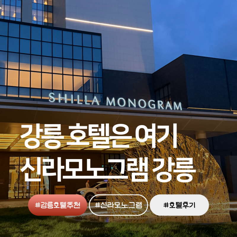 강릉 오션뷰 호텔 추천 신라모노그램 | 강릉 숙박 후기 조식 수영장 주차