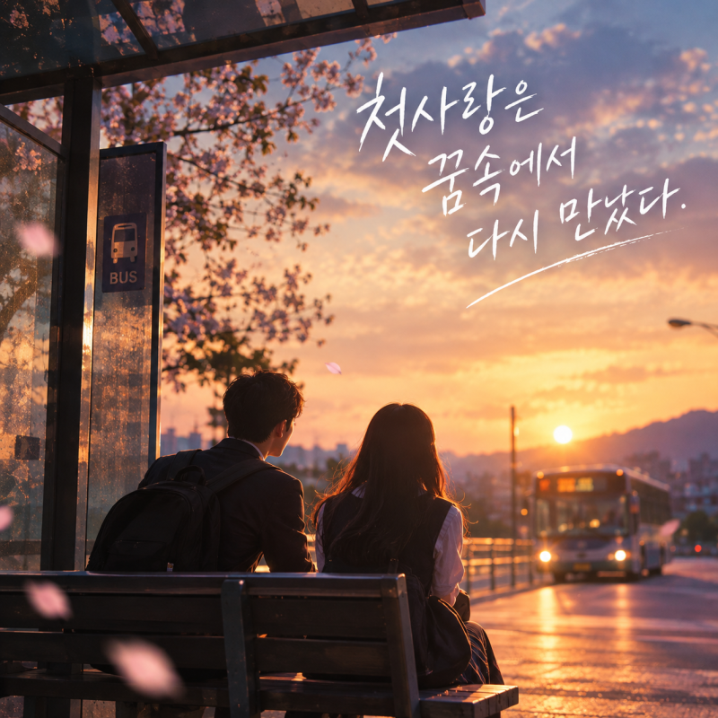 첫사랑은 꿈속에서 다시 만났다.
