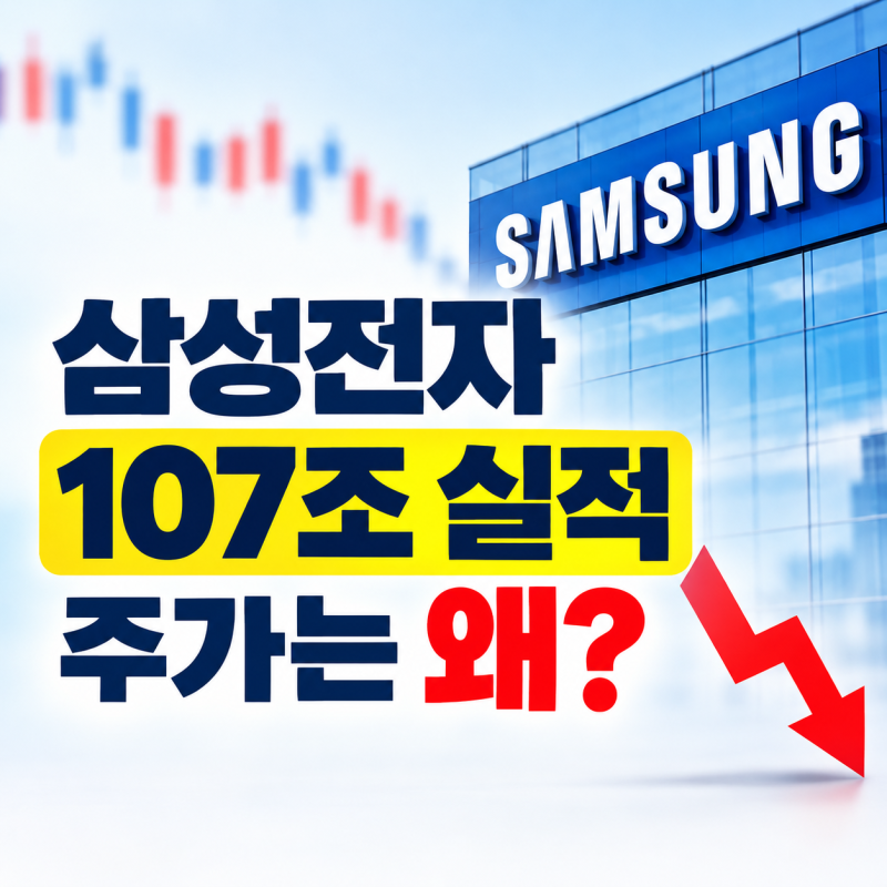 삼성전자 107조 벌었는데 21만원대… 국민연금도 56조 잃은 줄 알았더니