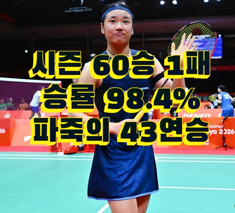 안세영 배드민턴 덴마크오픈 결승 진출, 야마구치와 맞대결