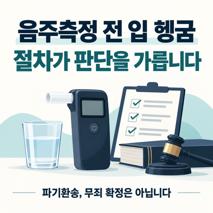 <b>음주측정</b> 전 입을 헹구지 않았다면 무죄일까요? <b>대법</b>원이 본 절차의....