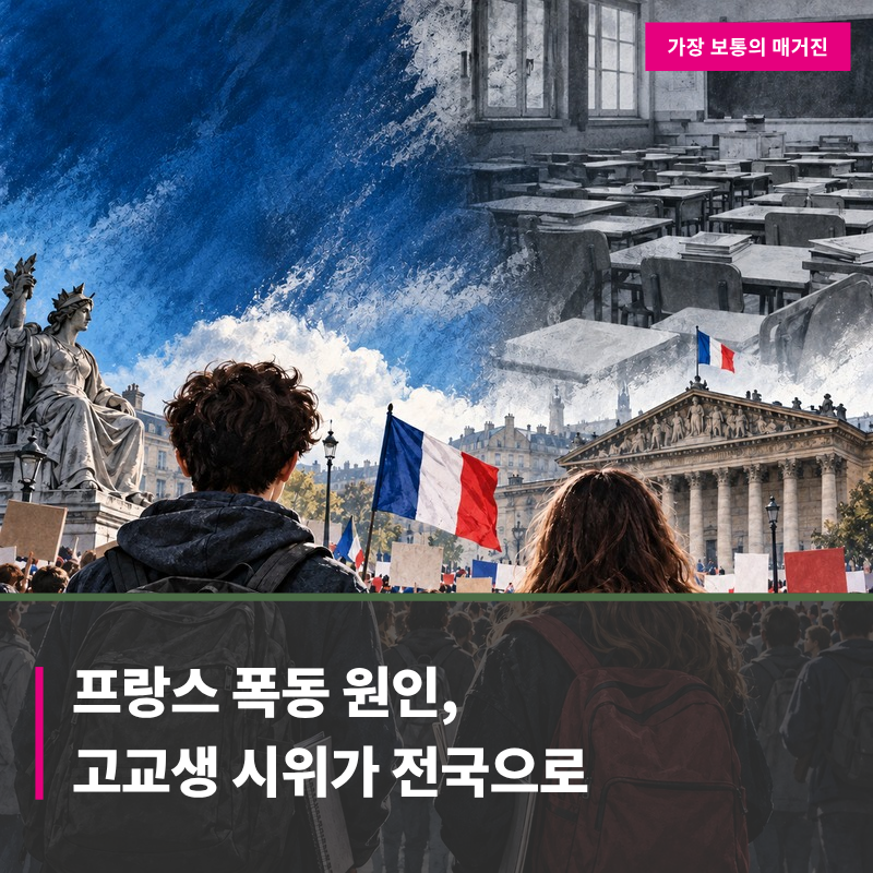 프랑스 폭동 원인, 고교생 시위가 전국으로