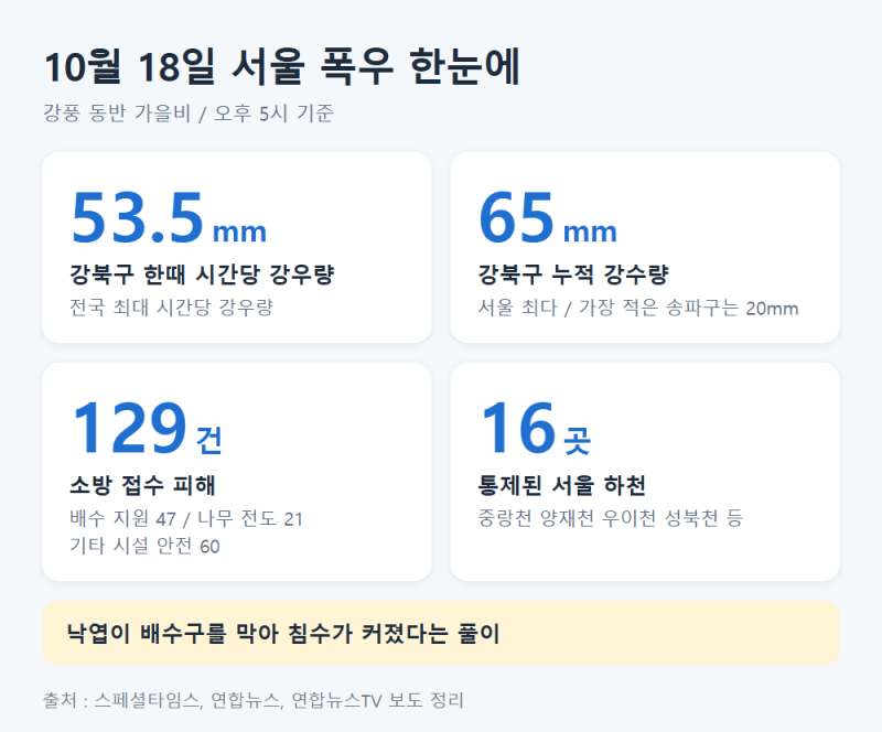 서울 폭우 침수! 오늘 무슨 일 있었는지 빠르게 정리해봅니다
