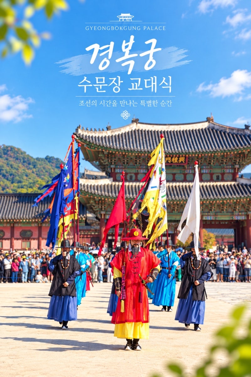 서울 아이랑 가볼 만한 곳 경복궁 수문장 교대식 관람 후기