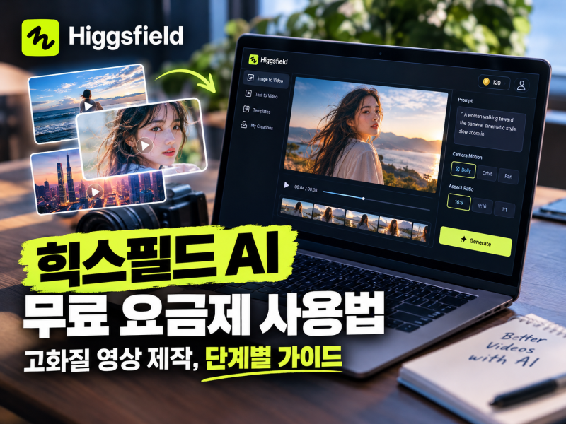 힉스필드 AI 무료 요금제 사용법과 고화질 영상 제작 단계별 가이드