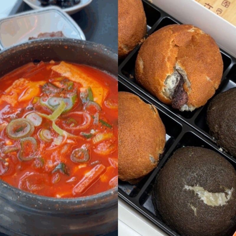 부산역 먹거리 추천, 북창동 순두부 점심 | 비앤씨제과 파이만주 포장