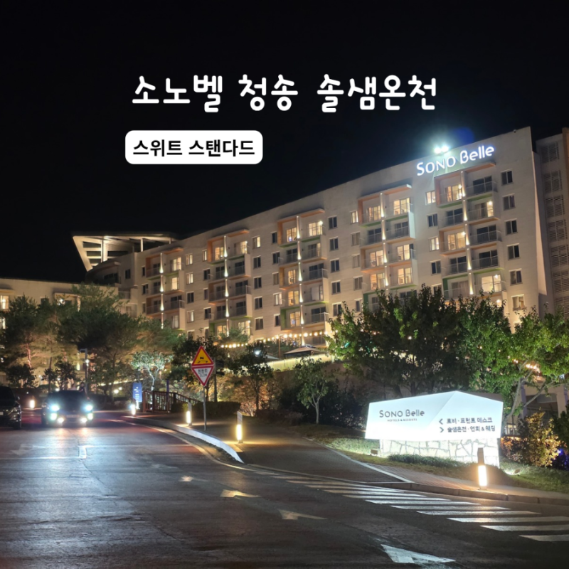 청송 소노벨 스위트룸 이용 후기｜솔샘온천, 주변식당, 솔직한 장단점