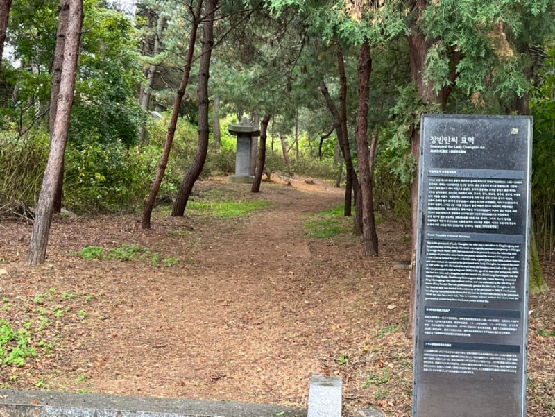 서울 현충원, 조선 선조의 아버지 덕흥군을 낳은 중종 후궁 창빈안씨 묘 부속토지로 부터