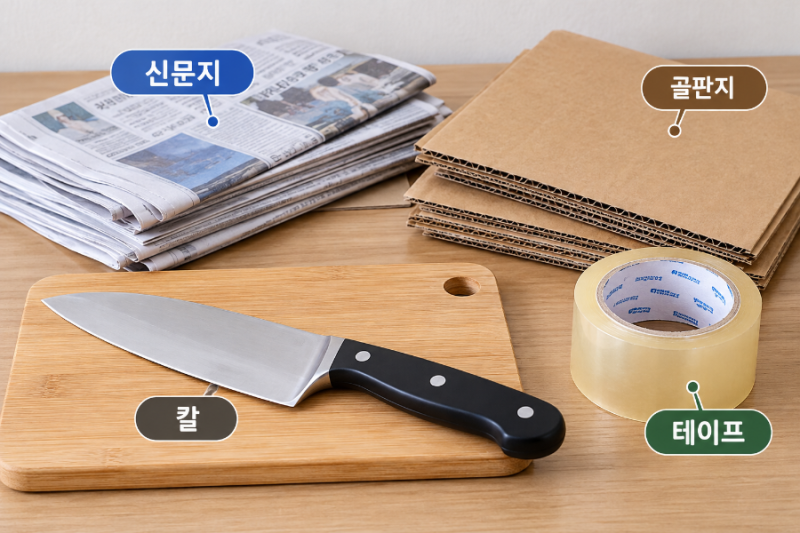 칼, 신발, 헌 옷, 가방, 이불·베개 버리는 방법 총정리｜세종시 조치원 분리배출과 정리 꿀팁