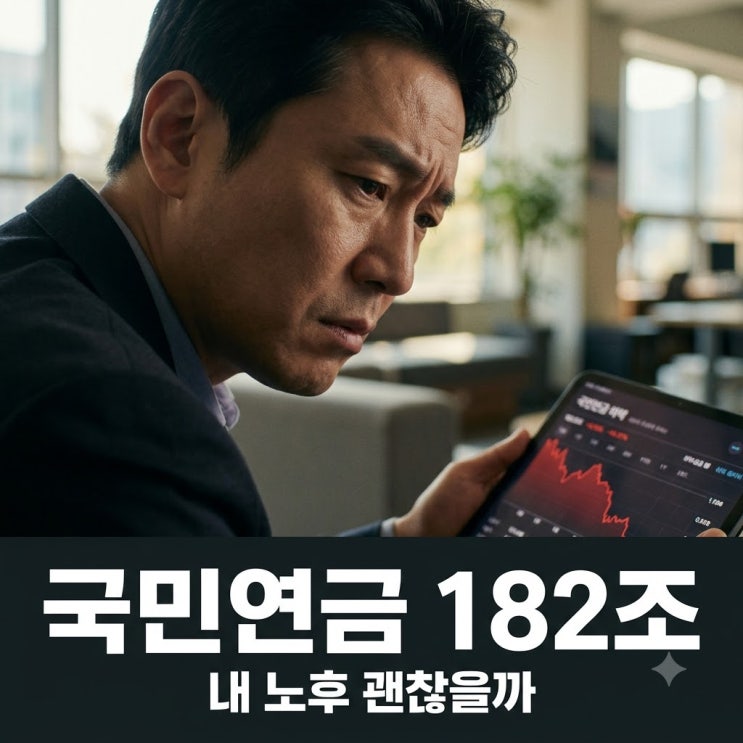 <b>국민연금</b> 182조 <b>손실</b>, 내 노후자금도 정말 줄어들었을까?