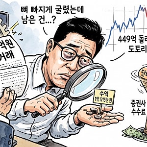 개그맨 김수용, 6년간 449억 주식 거래… 실제 수익은?