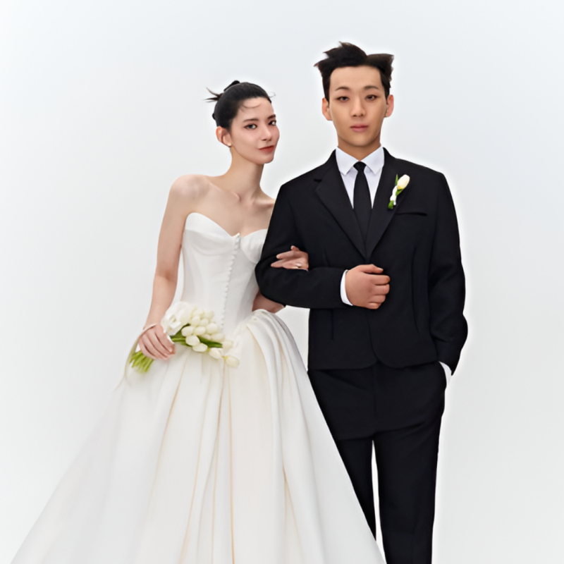 “고등래퍼 우승자가 이제 신랑” 양홍원, 8년 함께한 원현주와 오늘 결혼 웨딩화보 공개 근....