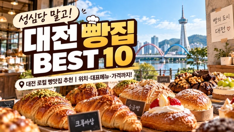 2026 성심당 말고 대전 빵집 BEST 10 총정리｜대전 로컬 빵맛집 추천·대표메뉴·위치·빵지순례 ....