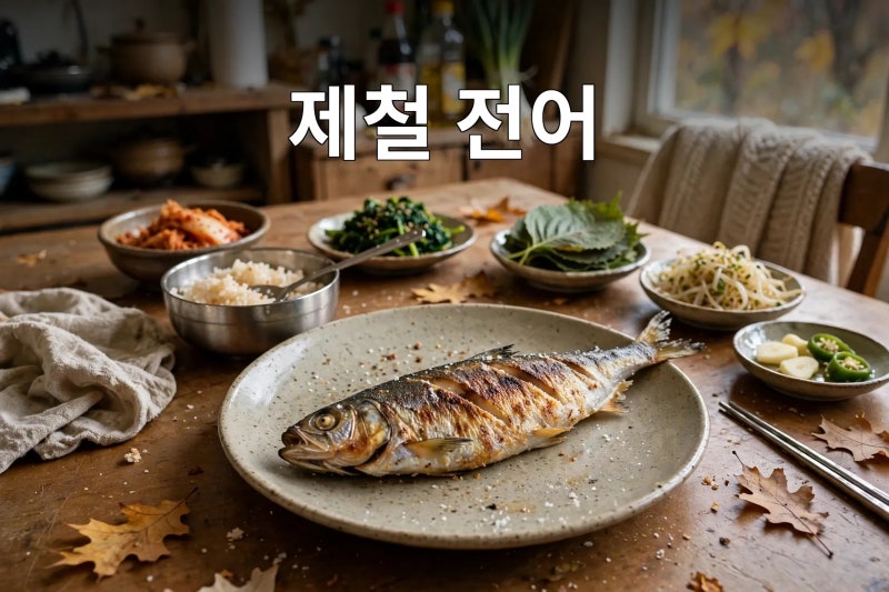 가을 전어 맛있게 먹는법｜제철 3개월 즐기기
