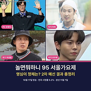 놀면뭐하니 서울가요제 영심이 정체는? 2차 예선 결과·시청률 총정리