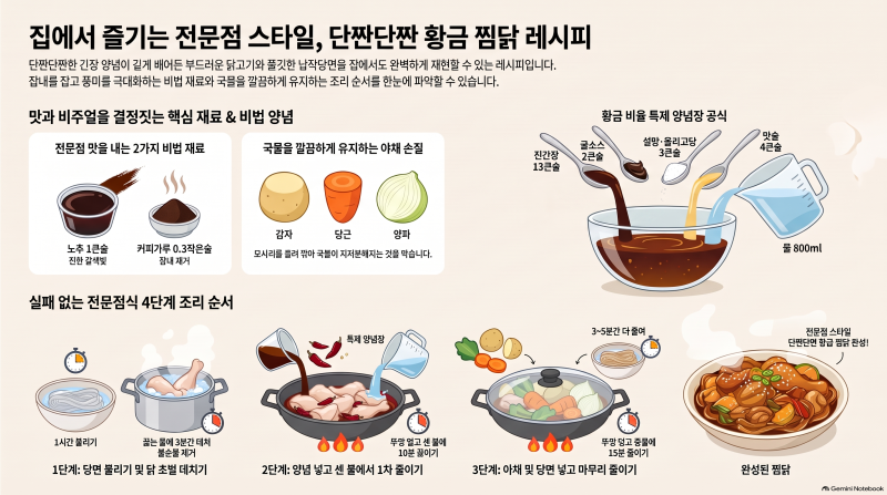 안동찜닭 만드는법