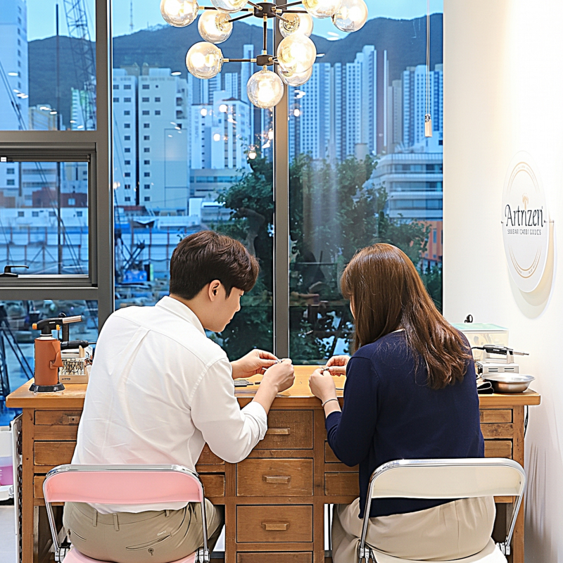 부산 서면 가볼만한곳 실내 데이트 놀거리 반지만들기 서면여행