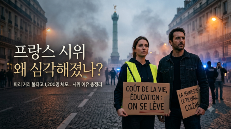 프랑스 시위 왜 이렇게 심각해졌나? 파리 거리 불타고 1,200명 체포…시위 이유 총정리