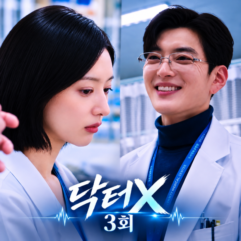 닥터X 3회 장승조 환자 장기에 새겨진 의문의 이니셜 김지원도 놀란 섬뜩한 비밀