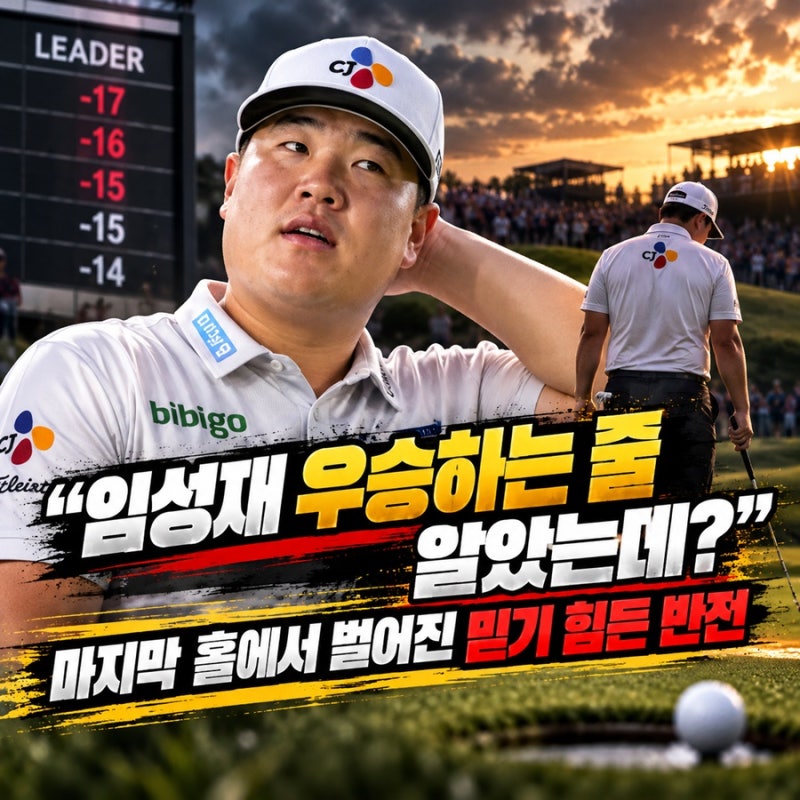 “임성재 우승하는 줄 알았는데?”… 마지막 홀에서 벌어진 믿기 힘든 반전