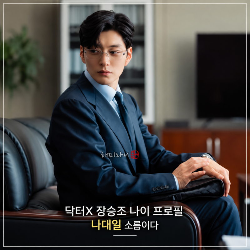 닥터X 장승조 누구? 본명 나이 프로필 나대일 악역이 소름 돋는 이유
