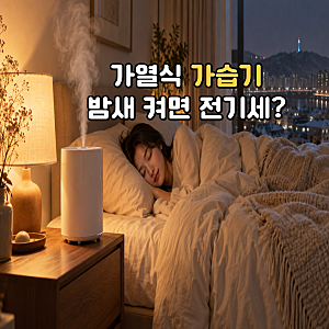 가열식 가습기 전기세, 밤새 켜두기 전 알아야 할 비용의 진실