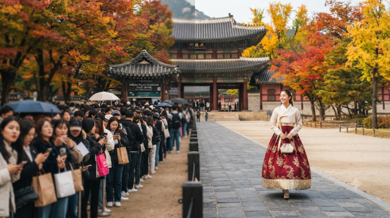 “알고 보니 나만 손해 보고 있었네…” 10월 가을 여행객들이 고궁에서 숨겨진 혜택 받는 법