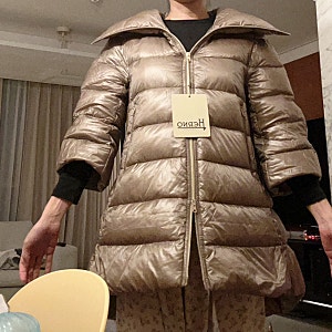 에르노 클레오페 패딩 후기｜도브그레이 42사이즈, 168cm 착용 리뷰