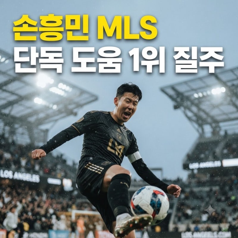 "손흥민 MLS 맹활약!" LAFC 최근 경기 결과 및 다음 경기 일정·도움 1위 소식 총정리