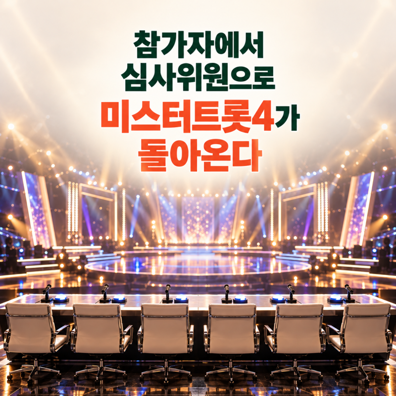 참가자에서 심사위원으로, 이찬원·박지현·김용빈이 미스터트롯4로 돌아온다