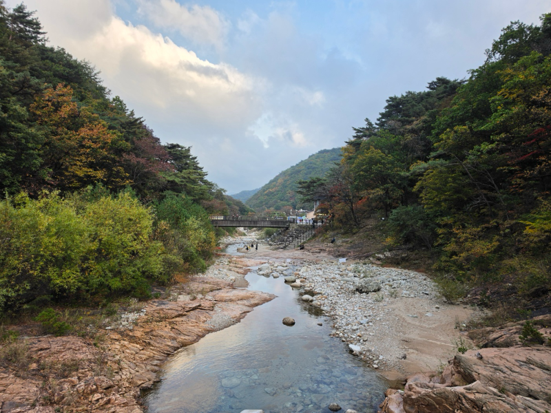 설악산 오색계곡 주전골 단풍 후기｜10월 17일 아직 절정 전, 짧은 트레킹 추천