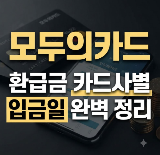 모두의카드 환급일 언제일까? 카드사별 지급 날짜 확인방법, 안 들어왔을 때 대처법