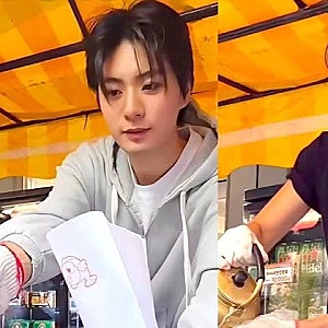 차은우 닮은꼴로 난리 난 붕어빵 사장님, 현재 현장 분위기 보니