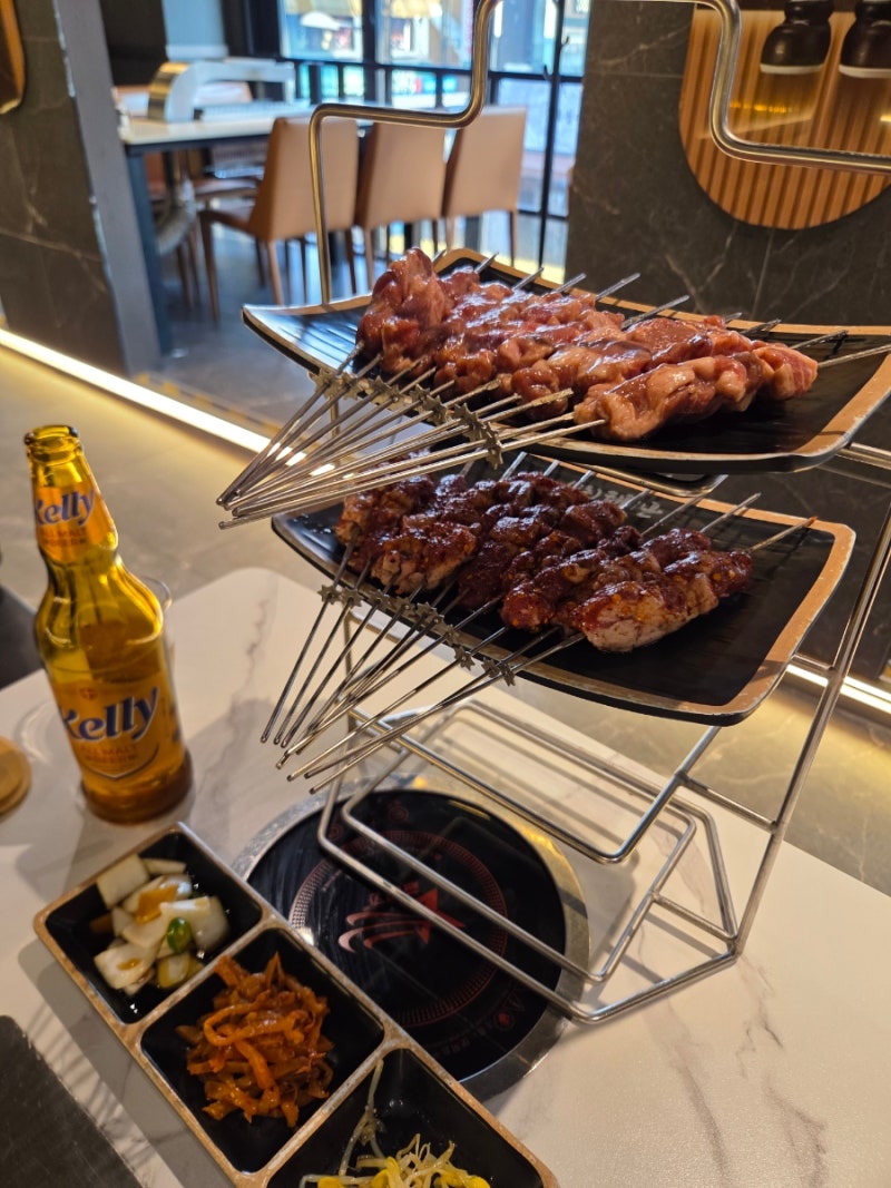 방이동 양꼬치 맛집 | 깔끔한 분위기가 좋았던 태산양꼬치 방이점