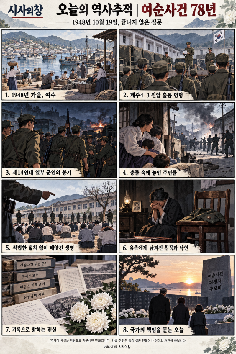 [김성민의 역사추적] 여순사건 78년, 국가는 누구의 죽음을 기억해야 하는가