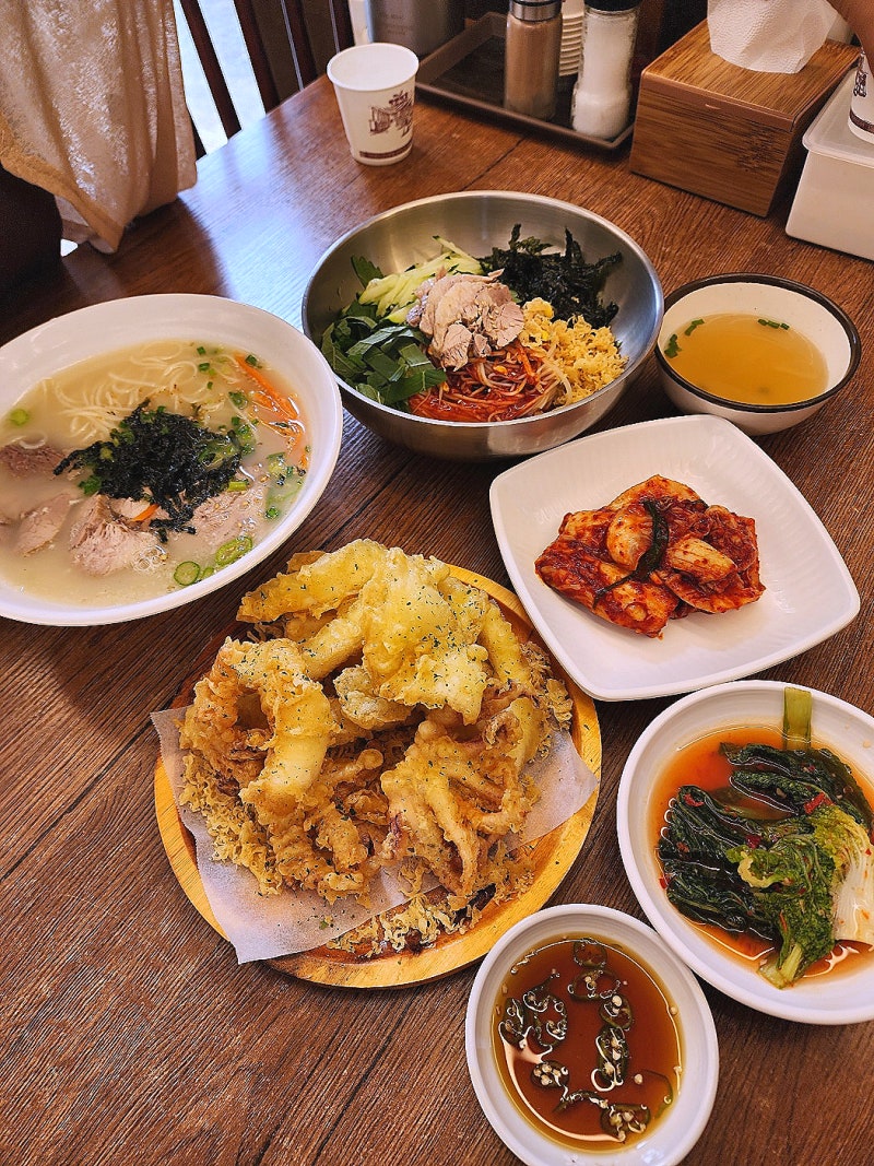 제주 한림 고기국수 한치튀김맛집 주차 웨이팅 금악퐁낭국수