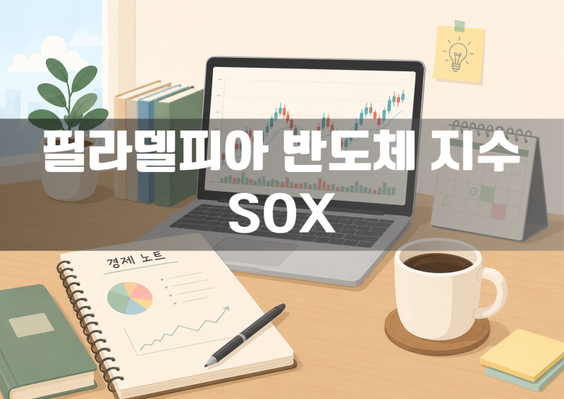 경제용어 정리｜필라델피아 반도체지수(SOX) 뜻, 삼성전자·SK하이닉스 주가와 무슨 관계일까?