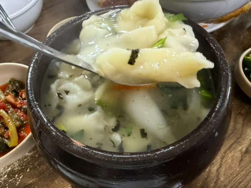 삼청동수제비 메뉴 추천