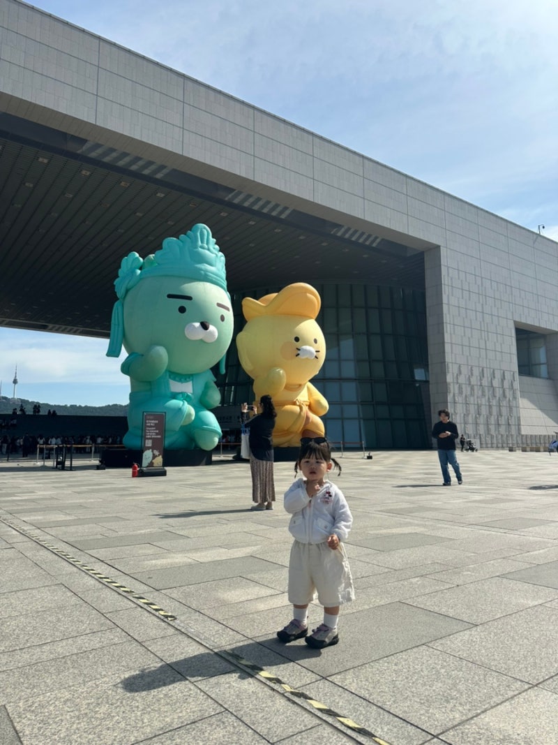 [20개월 아기랑 용산 나들이] 국립중앙박물관 어린이박물관 예약부터 용산어린이정원까지 뚜....