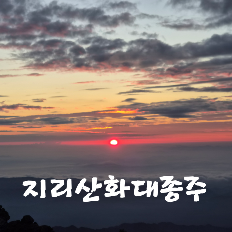 지리산 화대종주 2박 3일 3일 차, 천왕봉 일출부터 대원사까지 13km 완주