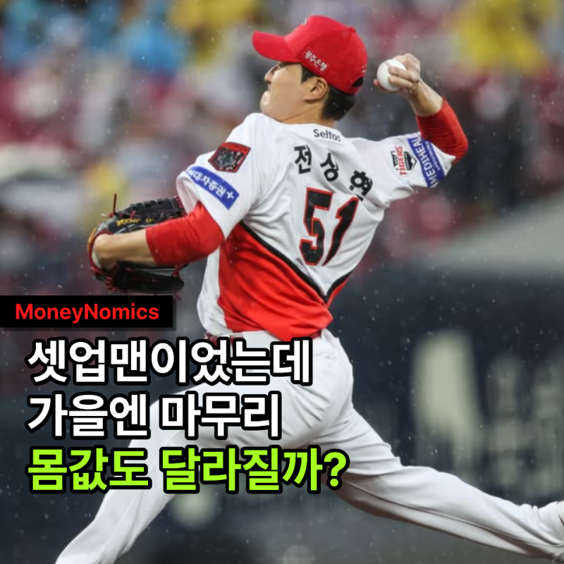 전상현 연봉 3.1억 원, KIA “15홀드 셋업맨이 가을엔 마무리가 됐다고?”