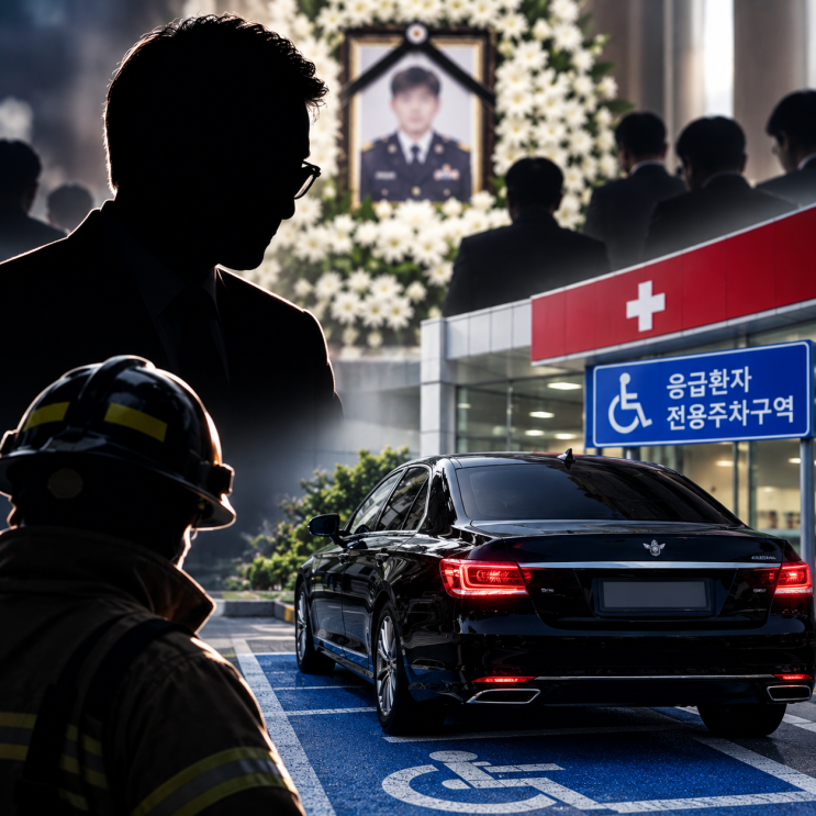 조문하러 갔다가 <b>주차</b> 논란…<b>김민석</b> 수행 차량, 결국 김태선 의원이....