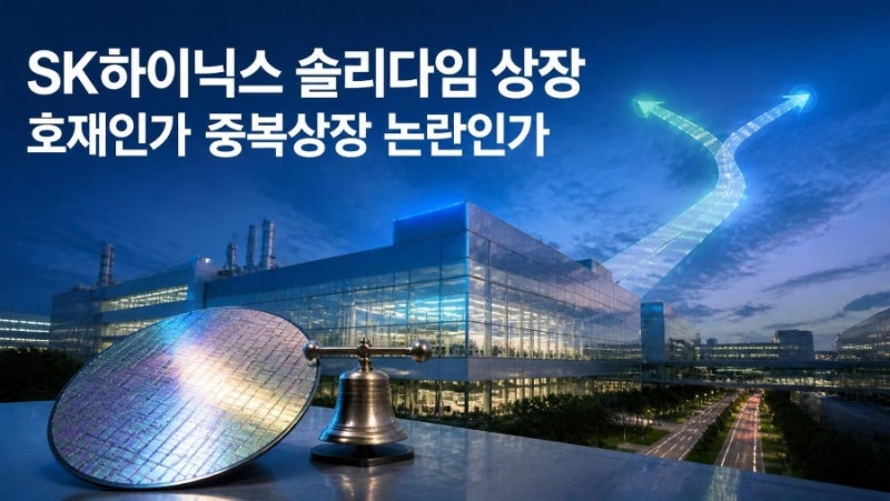 SK하이닉스 솔리다임 상장, 호재인가 중복상장 논란인가