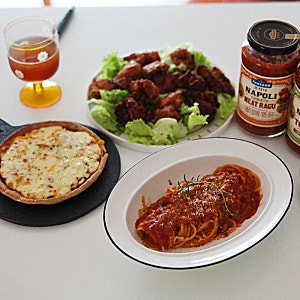 라구소스 활용 토마토 라구 파스타 만들기, 폰타나