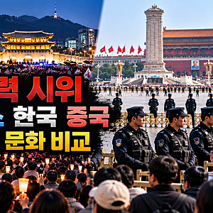 프랑스, 방화·약탈 대규모 폭력시위 발생 - 한국 촛불집회·중국 강력 통제, 3개국 시위 문화 ....